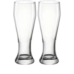 Montana Bierglas Basic 400 Ml, 2 Stück, Transparent - Biergläser