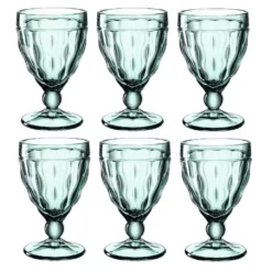 Leonardo Rotweinglas Brindisi 310 Ml, 6 Stück, Grün - Weingläser