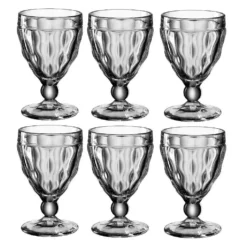 Leonardo Weissweinglas Brindisi 240 Ml, 6 Stück, Anthrazit - Weingläser