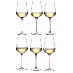 Leonardo Weissweinglas Brunelli 470 Ml, 6 Stück, Transparent - Weingläser