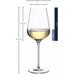 Leonardo Weissweinglas Brunelli 470 Ml, 6 Stück, Transparent - Weingläser -Gläser Verkaufsgeschäft 1189216 3 5