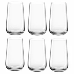 Leonardo Longdrinkglas Brunelli 530 Ml, 6 Stück, Transparent - Cocktailgläser