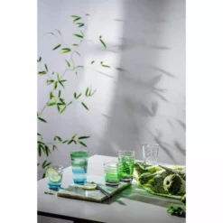 Leonardo Trinkglas Optic 215 Ml, 6 Stück, Mehrfarbig - Trinkgläser -Gläser Verkaufsgeschäft 1204315 3 5