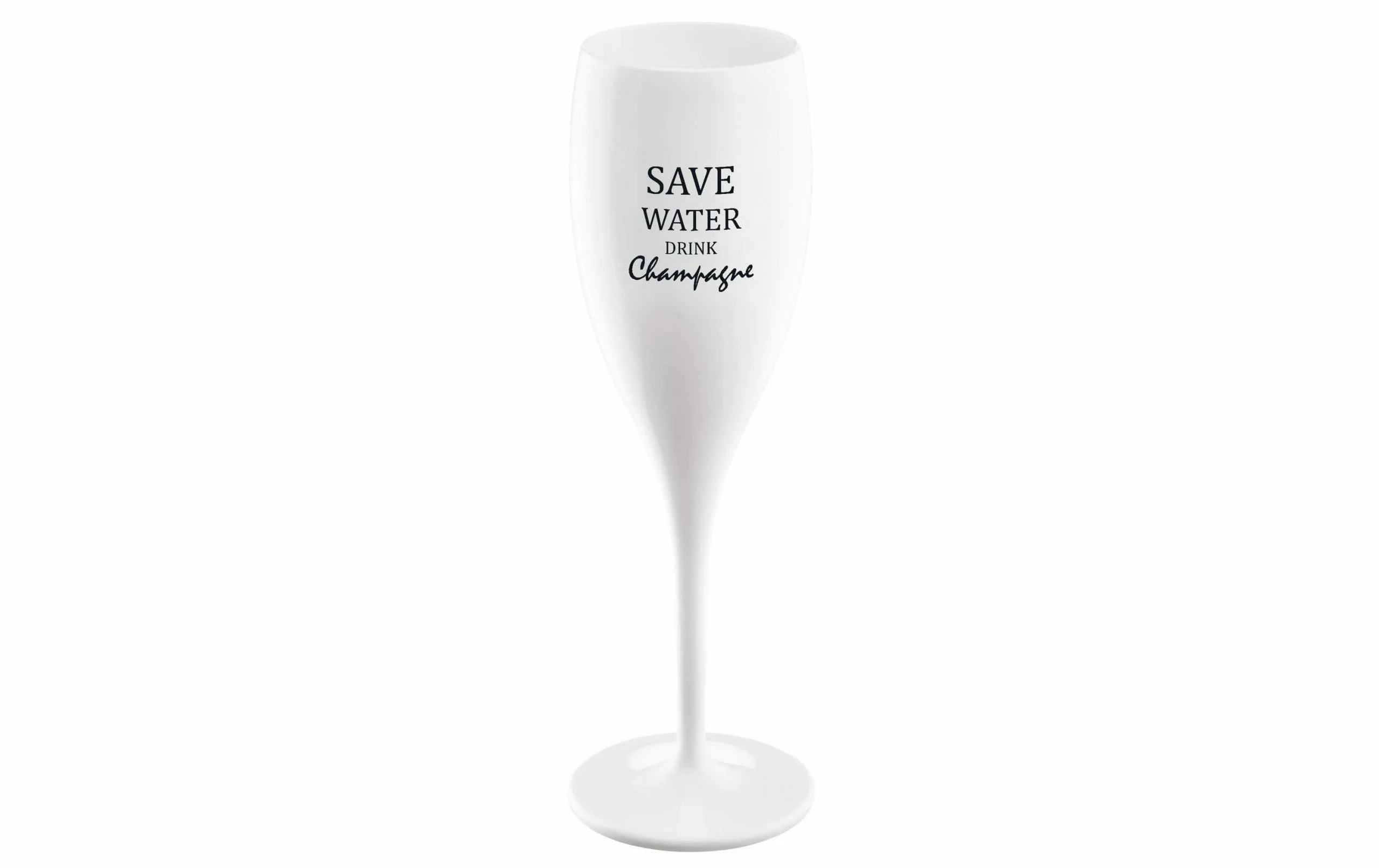 Koziol Sektglas Superglas Save Water Drink Champagne 100 Ml, 1 Stk - Sektgläser 1 Koziol Sektglas Superglas Save Water Drink Champagne 100 Ml, 1 Stk - Sektgläser