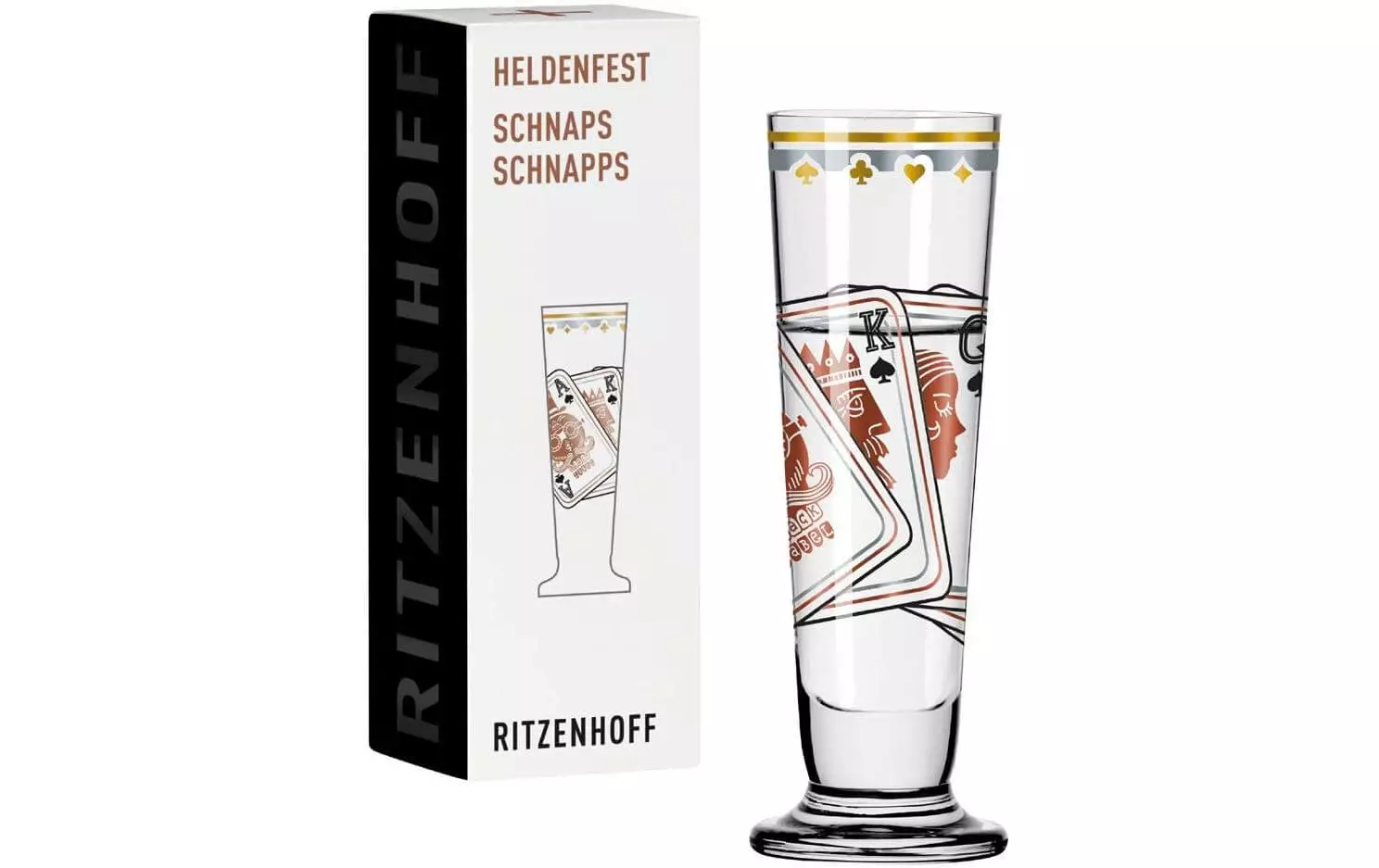 Ritzenhoff Schnapsglas Heldenfest No. 6 - Sascha Morawetz 52 Ml - Schnaps- & Likör Gläser 3 Ritzenhoff Schnapsglas Heldenfest No. 6 - Sascha Morawetz 52 Ml - Schnaps- & Likör Gläser – Bild 3