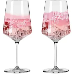 Ritzenhoff Aperitifglas Sommer No. 1- Romi Bohnenberg 544 Ml, 2 Stk - Cocktailgläser
