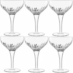 Bormioli Rocco Cocktailglas Mixology 225 Ml, 6 Stück, Transparent - Cocktailgläser