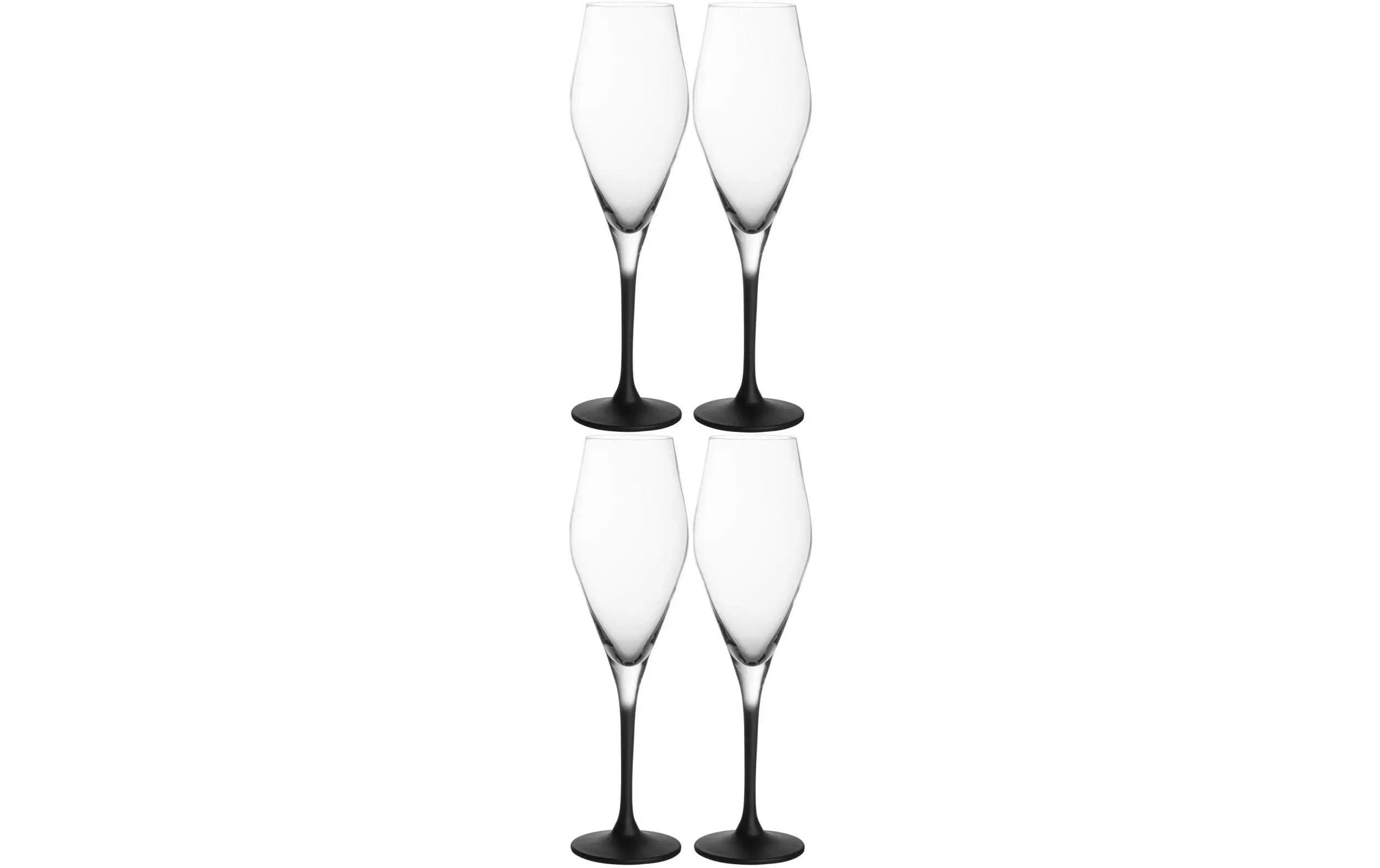 Villeroy & Boch Champagnerglas Rock 260 Ml, 4 Stück, Transparent - Sektgläser 1 Villeroy & Boch Champagnerglas Rock 260 Ml, 4 Stück, Transparent - Sektgläser