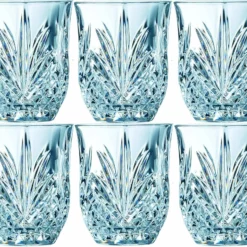 Bormioli Rocco Schnapsglas Broadway 50 Ml, 6 Stück, Hellblau - Schnaps- & Likör Gläser