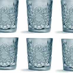 Libbey Gin Glas Hobstar 350 Ml, 6 Stück, Blau - Cocktailgläser