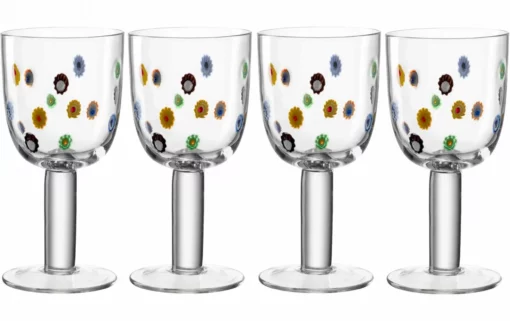 Leonardo Weissweinglas Fiori 310 Ml, 4 Stück, Transparent - Weingläser -Gläser Verkaufsgeschäft 1344534 1 3 scaled