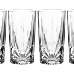Leonardo Longdrinkglas Capri 530 Ml, 4 Stück, Transparent - Cocktailgläser