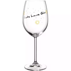 Leonardo Rotweinglas Presente Gute Laune 460 Ml, 1 Stück, Transparent - Weingläser