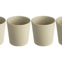 Koziol Trinkbecher Connect S 190 Ml, 4 Stück, Sand - Trinkgläser