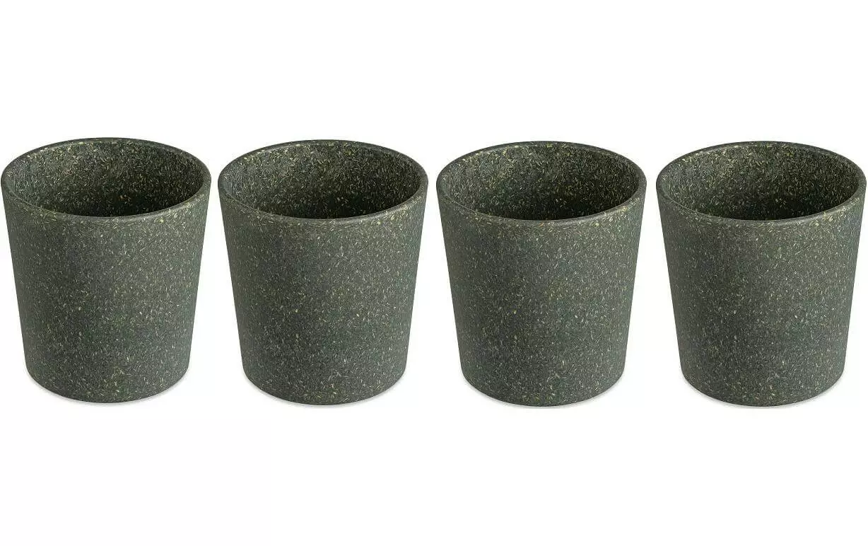 Koziol Trinkbecher Connect S 190 Ml, 4 Stück, Dunkelgrau - Trinkgläser 1 Koziol Trinkbecher Connect S 190 Ml, 4 Stück, Dunkelgrau - Trinkgläser