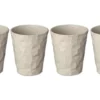 Koziol Trinkbecher Club No. 2 250 Ml, 4 Stück, Sand - Trinkgläser
