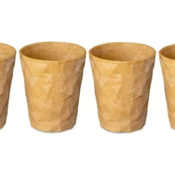 Koziol Trinkbecher Club No. 2 250 Ml, 4 Stück, Beige - Trinkgläser