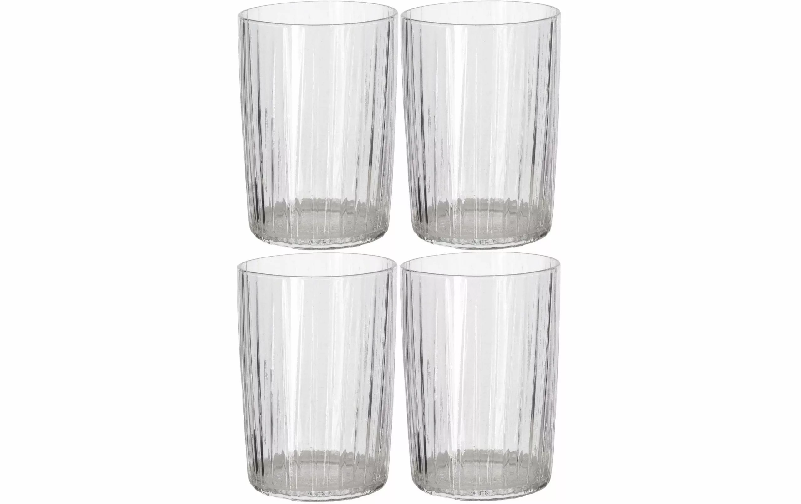 Bitz Trinkglas Kusintha 280 Ml, 4 Stück, Transparent - Trinkgläser 1 Bitz Trinkglas Kusintha 280 Ml, 4 Stück, Transparent - Trinkgläser
