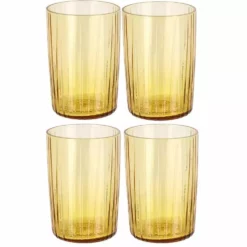 Bitz Trinkglas Kusintha 280 Ml, 4 Stück, Amber - Trinkgläser