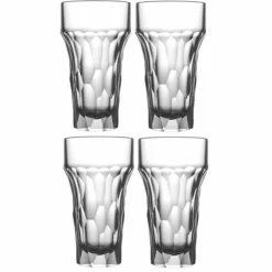 La Rochère Bierglas Silex 430 Ml, 4 Stück, Transparent - Biergläser