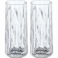 Koziol Longdrinkglas Superglas Club No. 3, 250 Ml, 2 Stück, - Cocktailgläser