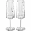 Koziol Sektglas Superglas Club No. 14, 100 Ml, 2 Stück - Sektgläser