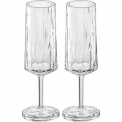 Koziol Sektglas Superglas Club No. 14, 100 Ml, 2 Stück - Sektgläser