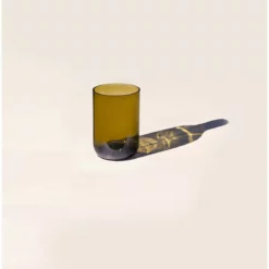 Rebottled Trinkglas 330 Ml, 2 Stück, Olivgrün - Trinkgläser -Gläser Verkaufsgeschäft 1444591 3 5