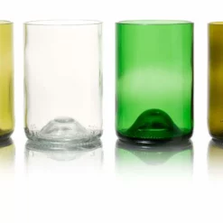 Rebottled Trinkglas 330 Ml, 4 Stück, Mehrfarbig - Trinkgläser