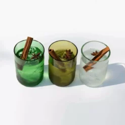 Rebottled Trinkglas 330 Ml, 4 Stück, Mehrfarbig - Trinkgläser -Gläser Verkaufsgeschäft 1444595 3 5