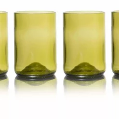 Rebottled Trinkglas 330 Ml, 4 Stück, Bernstein - Trinkgläser