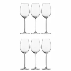 Schott Zwiesel Weissweinglas Diva 300 Ml, 6 Stück, Transparent - Weingläser