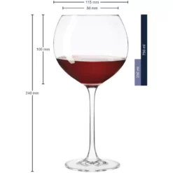 Leonardo Rotweinglas Cheers, Burgunderglas 750 Ml, 6 Stück - Weingläser 5 Leonardo Rotweinglas Cheers, Burgunderglas 750 Ml, 6 Stück - Weingläser -Gläser Verkaufsgeschäft 429820 3 5