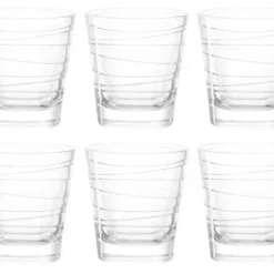 Leonardo Trinkglas Vario 250 Ml, 6 Stück, Transparent - Trinkgläser