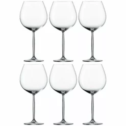 Schott Zwiesel Rotweinglas Diva, Burgunder 839 Ml, 6 Stück, Transparent - Weingläser