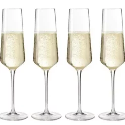 Leonardo Sektglas Puccini 280 Ml, 6 Stück, Transparent - Sektgläser