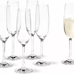 Leonardo Sektglas Ciao 190 Ml, 6 Stück, Transparent - Sektgläser