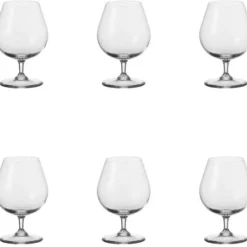Leonardo Cognacglas Ciao 400 Ml, 6 Stück, Transparent - Cognac- & Brandy Gläser