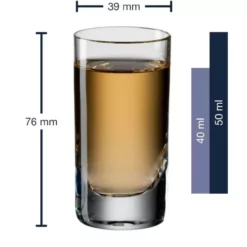 Leonardo Trinkglas Easy, Mini 50 Ml, 6 Stück, Transparent - Trinkgläser -Gläser Verkaufsgeschäft 552821 3 5