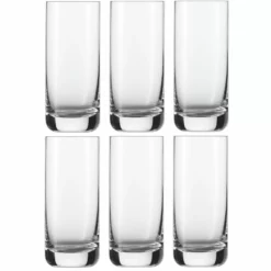 Schott Zwiesel Longdrinkglas Convention 390 Ml, 6 Stück, Transparent - Cocktailgläser
