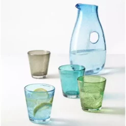 Leonardo Trinkglas Burano Azzurro 330 Ml, 6 Stück, Hellblau - Trinkgläser -Gläser Verkaufsgeschäft 701281 3 5