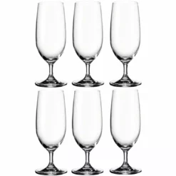 Montana Bierglas Pure 360 Ml, 6 Stück, Transparent - Biergläser