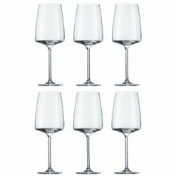 Schott Zwiesel Rotweinglas Sensa 535 Ml, 6 Stück, Transparent - Weingläser