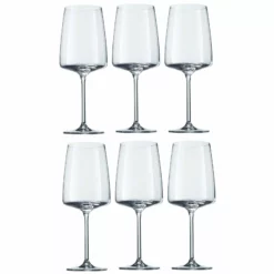 Schott Zwiesel Rotweinglas Sensa 660 Ml, 6 Stück, Transparent - Weingläser