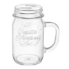 Bormioli Rocco Trinkkrug Drinking Jar Ohne Deckel, 415 Ml, 12 Stück - Trinkgläser