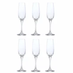 Spiegelau Champagnerglas Soirée 190 Ml, 6 Stück, Transparent - Sektgläser