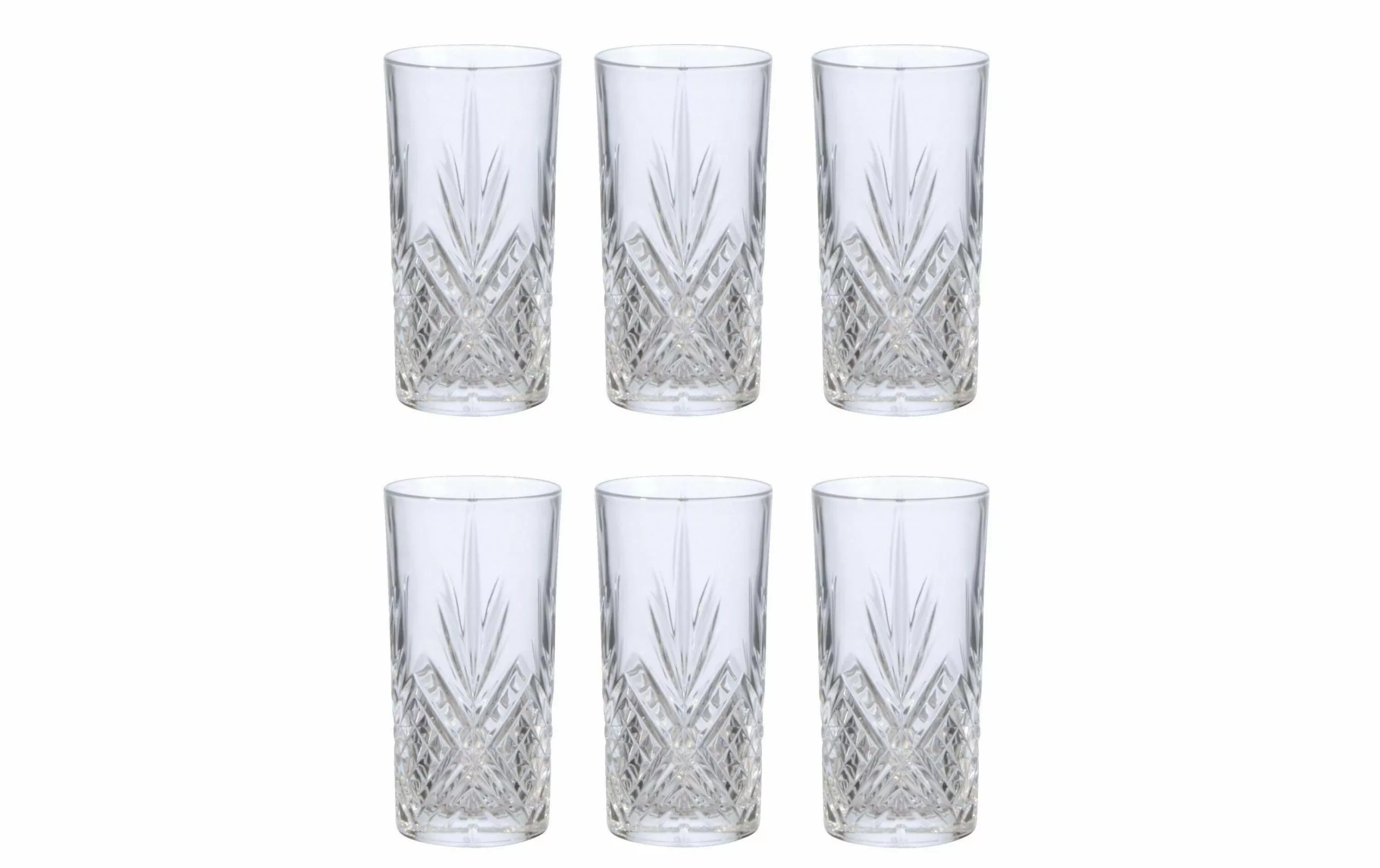 Arcoroc Trinkglas Broadway 350 Ml, 6 Stück, Transparent - Trinkgläser 1 Arcoroc Trinkglas Broadway 350 Ml, 6 Stück, Transparent - Trinkgläser